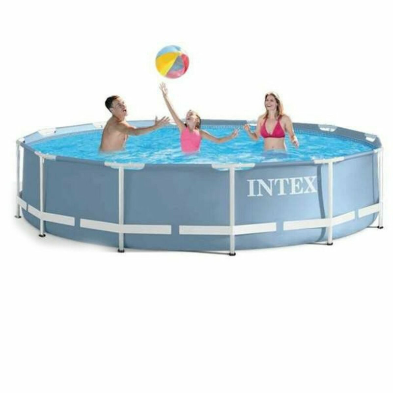 Schwimmbad Abnehmbar Intex 26710NP 6503 L Grau (Restauriert A)