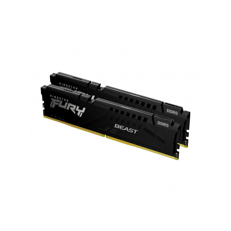 Kingston Fury Beast 64 GB 2 x 32 GB 5600vMHz DIMM CL40 DDR5 KF556C40BBK2-64 