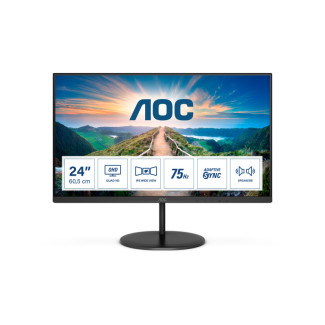 AOC 60.5cm (23.8) 1609 HDMI+DP IPS Black - Q24V4EA