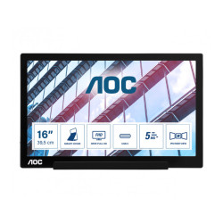 AOC 39.6cm (15.6) 1609 USB-C - I1601P 