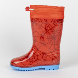 Bottes en Caoutchouc pour Enfants Spider-Man Rouge