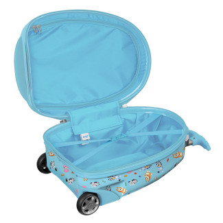 Trolley da Cabina Bluey Celeste 16'' 23 L 28 x 43 x 23 cm Per bambini