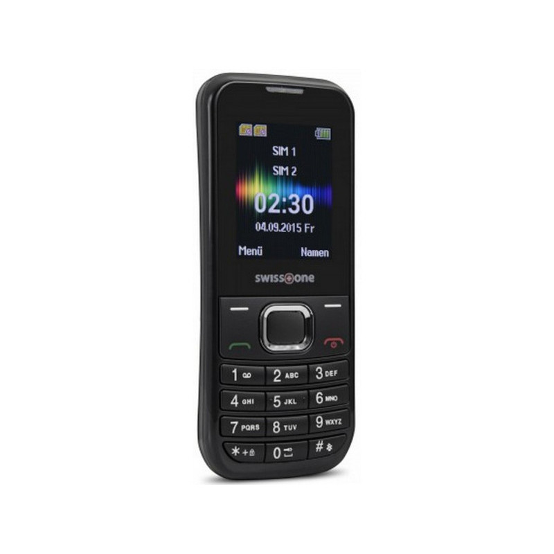 Doro Swisstone SC 230 Dual SIM 1.77 Bluetooth 600mAh Noir 45003 