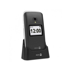 Doro 2424 2.4 3MP  Bluetooth 800mAh Gris argenté 380442 