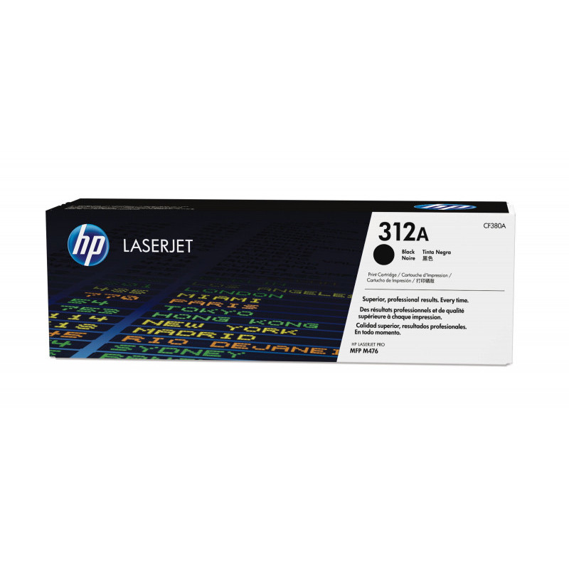 HP Cartridge No.312A Black 1 Stück - CF380A 