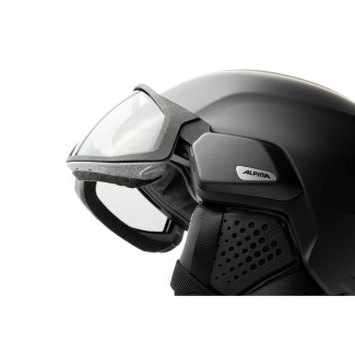 Casco da sci Alpina A9238230 Nero Monocromatica 55-59 cm