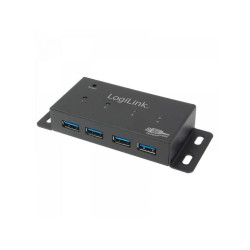 HUB USB 4 Ports 3.0 Logilink Boitier métallique (UA0149) 