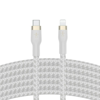 Cable Micro USB Belkin CAA011BT3MWH Blanco 3 m (1 unidad)