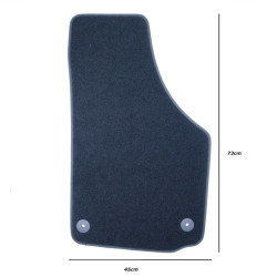 Alfombrilla para Coche OCC Motorsport OCCST0015 Negro