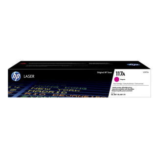 HP 117A Laser Toner Cartridge 700 Pages Magenta W2073A 