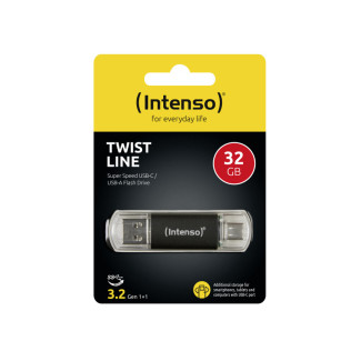 Intenso Twist Line USB Flash 32GB 3.2 Gen 1 USB-C USB-A 3539480 