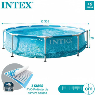 Piscine Démontable Intex 305 x 76 x 305 cm