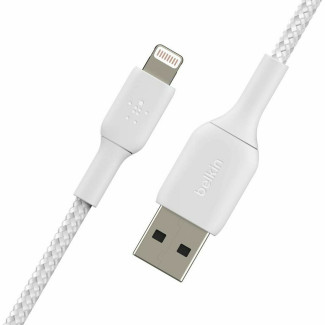 Câble USB vers Lightning Belkin CAA002BT0MWH Blanc 15 cm (1 Unité)