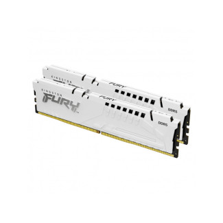 Kingston Fury Beast 64GB 2x32GB DDR5 6000MT/s XMP White KF560C40BWK2-64 