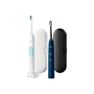 Philips Pack DUO 2 brosses à dents Sonicare ProtectiveClean 5100 HX6851/34 