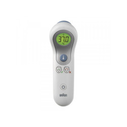 Braun Thermomètre clinique BNT300WE avec éclairage LED BNT300WE 