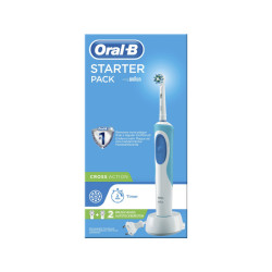 Oral-B Vitality Pack de Démarrage avec 2ème Brossette de Rechange 