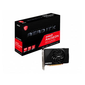 MSI Radeon RX 6400 AERO ITX 4GB GDDR6 V508-012R 