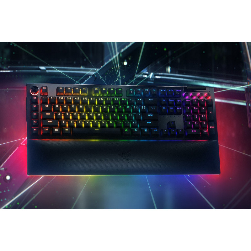 Razer Clavier BlackWidow V4 Pro Gaming Switch Vert . Noir RZ03-04680400-R3G1 