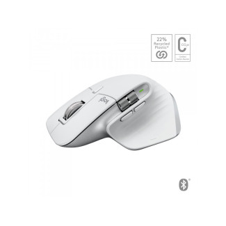 Logitech MX Master 3s Wireless Mouse For Right hand Pale Grey 910-006572 