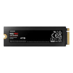 Samsung 990 Pro SSD Heatsink 4TB M.2 NVMe MZ-V9P4T0CW 