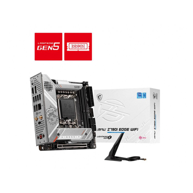 MSI MPG Z790I Edge Wi-Fi Intel Mainboard 7E03-001R 