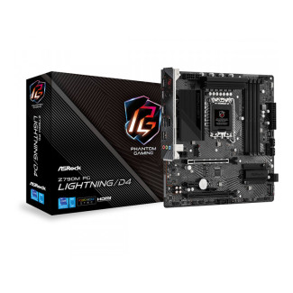 ASRock Z790M PG Lightning/D4 Intel Motherboard 90-MXBJW0-A0UAYZ 