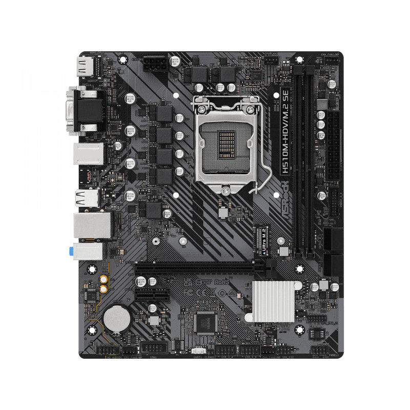 ASRock H510M-HDV/M.2 SE Intel Motherboard 90-MXBM00-A0UAYZ 