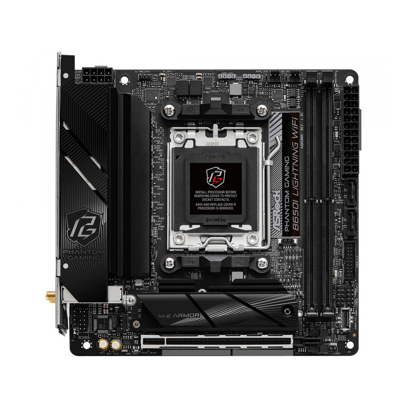 ASRock B650I Lightning WiFi AM5 AMD Motherboard 90-MXBMP0-A0UAYZ 