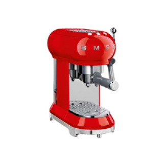 SMEG Espresso Coffee Machine Red ECF01RDEU 