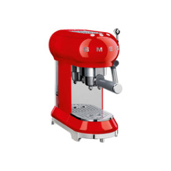 SMEG Espresso Coffee Machine Red ECF01RDEU 