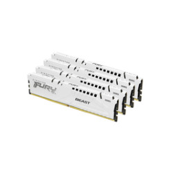 Kingston Fury 128GB (4x32GB) DDR5 5200MT/s CL40 XMP White KF552C40BWK4-128 