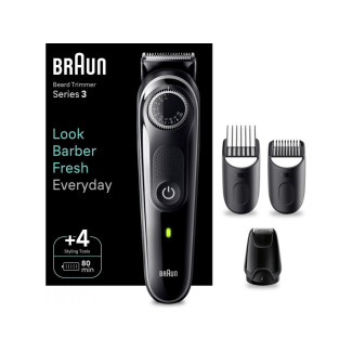 Braun Tondeuse à Barbe Série 3 BT3440 