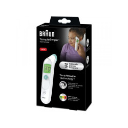 Braun Thermomètre à distance à détection infrarouge TempleSwipe BST200WE 