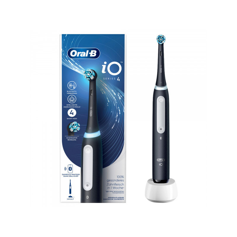 Oral-B iO Series4 Brosse à dent électrique Noir Mat 437604 