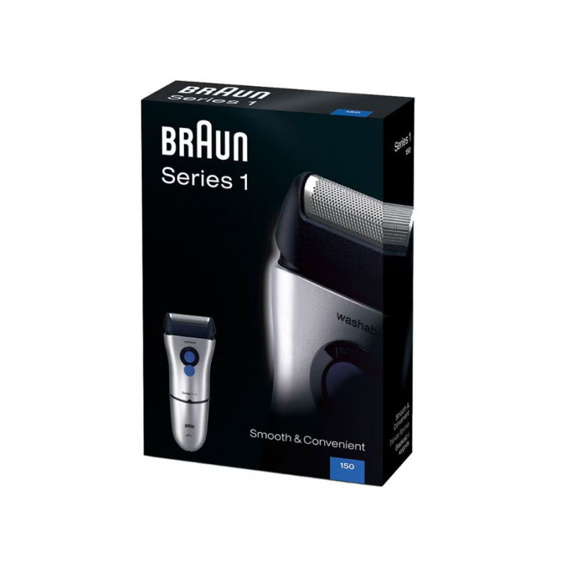 Braun Series 1 Rasoir Électrique argenté 150s-1 