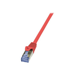 LogiLink PrimeLine câble réseau 1m Rouge CQ3034S 