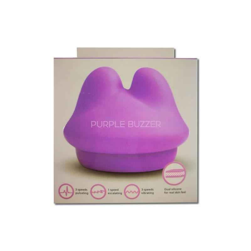 PURPLE BUZZER MASSAGER. WASSERD 