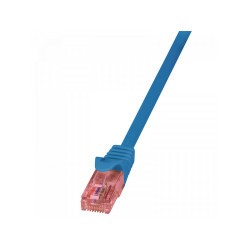 LogiLink câble réseau Cat.6 U/UTP PrimeLine bleu 3m CQ2066U 