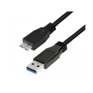 LogiLink USB 3.0 Cable USB-A/M to Micro-USB/M 3m Black CU0028