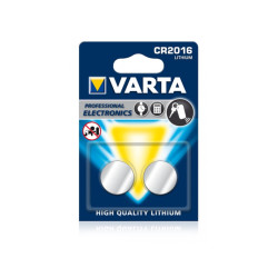 Varta Batterie Lithium Knopfzelle CR2016 Blister (2-Pack) 06016 101 402