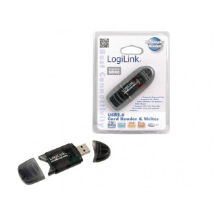 Logilink Lecteur de carte USB 2.0 Stick externe pour SD/MMC CR0007