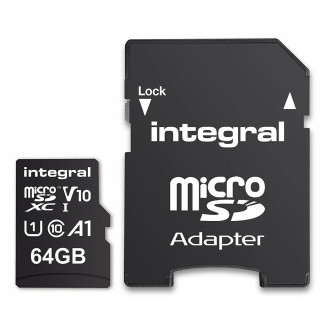 Integral Memory card MicroSDXC 64GB Cl.10