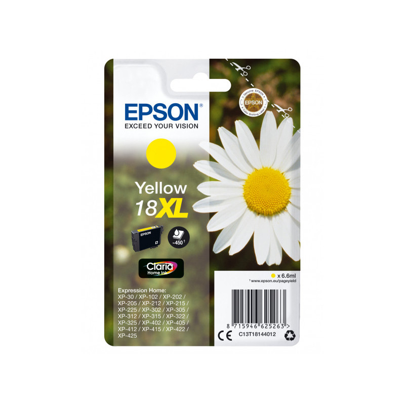 Epson TIN 18XL yellow C13T18144012