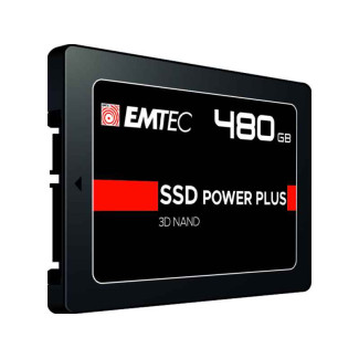 Emtec SSD interne X150 480GB 3D NAND 2.5 SATA III 500MB/sec ECSSD480GX150