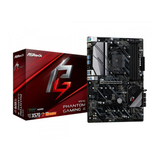 ASROCK X570 Phantom Gaming 4 Motherboard ATX Socket AM4 90-MXBAU0-A0UAYZ