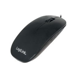 Souris USB optique LogiLink noir (ID0063)