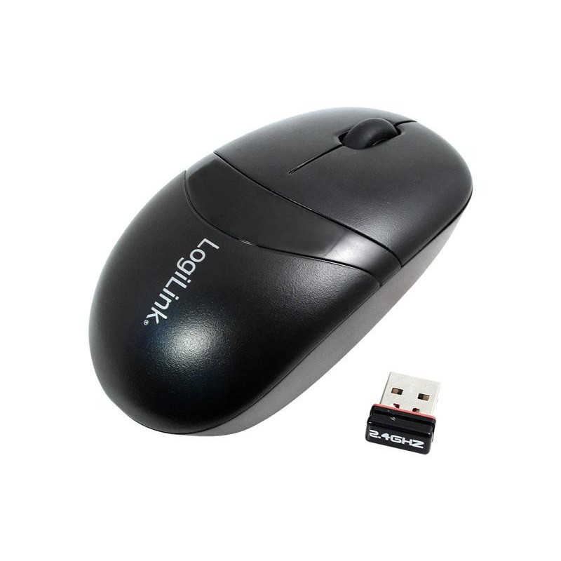 Souris de voyage avec liaison automatique LogiLink 2.4GHz noir (ID0069)