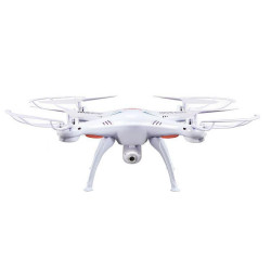 Drône SYMA X5SWifi 2.4G 4 canaux avec Gyro + camera. WiFi+FPV (Blanc)