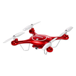 Drône SYMA X5UW 2.4G 4 canaux avec Gyro + Caméra 720P Wifi (Rouge)